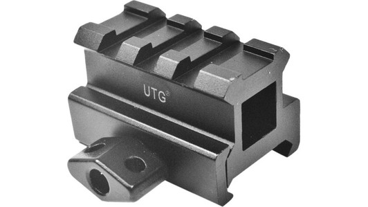 Leapers UTG 3 Slot 0.83in Medium Profile Riser Mounts for Rifles with Picatinny/Weaver Rail Mounts