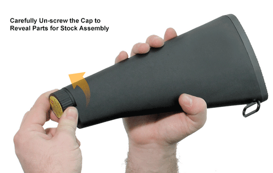 UTG AR308 A2 Style Fixed Buttstock Complete Assembly