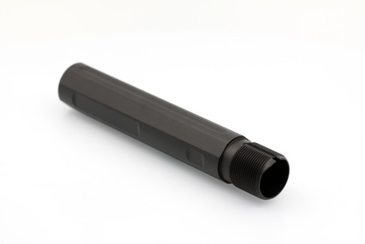 JE Machine Tech AR15 Mil-Spec Fluted Pistol Buffer Tube