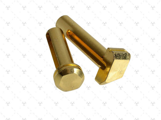 Strike Industries Enhanced Pivot / Takedown Pins in Gold Coating Strike Industries Enhanced Pivot / Takedown Pins in Gold Coating