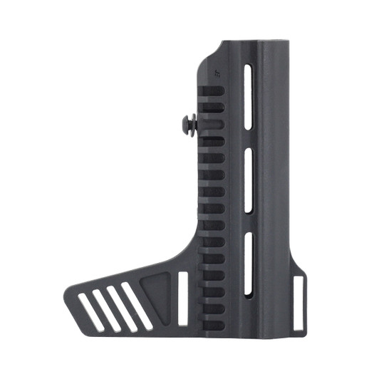 Skeletonized Pistol Stabilizer Brace + AR15 Receiver Extension Pistol Buffer Tube