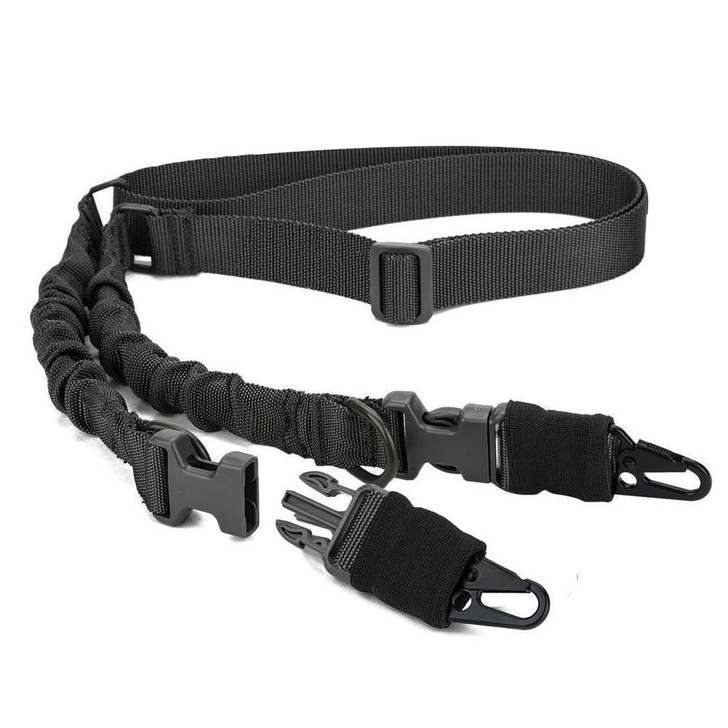 Hunter Select Heavy Duty 2 Point Tactical Bungee Sling, Black
