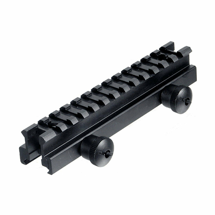 Leapers UTG 13 Slot 0.83in Medium Profile Riser Mounts for Rifles with Picatinny/Weaver Rail Mounts