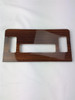 Genuine Mercedes-Benz Climate Control Surround Wood Trim RESTORATION SERVICE Zebrano W123 Late