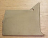 Kick Panel Trim Passenger's Right Side Parchment W123 '80-'84