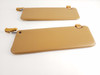 European Upholstery Sun Visors w/ Clips NEW Various Colors R107 C107