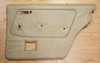 Genuine Mercedes-Benz Door Panel Card Rear Right Parchment W123 Sedan 80-85