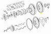 Genuine Mercedes-Benz Flywheel for Manual Transmission OM617 Diesel W115 W116 W123 W126