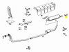 Genuine Mercedes-Benz Rear Exhaust Muffler End Piece New OEM W100 W108 W109 W110 W111 W114 W115