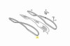 Genuine Mercedes-Benz Rear Windshield Glass Seal New OE W126 Coupe
