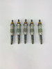Bosch Diesel Glow Plugs New, Late Style OM617 Diesel W115 W116 W123 W12 W460, Set of 5