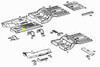 Genuine Mercedes-Benz Floor Pan Right Early New OEM W110 W111 W112