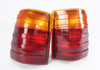 Aftermarket Tail Light Lenses, Pair New W123 Wagon US