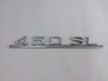 Genuine Mercedes-Benz Trunk Lid Chrome 450SL Model Emblem R107 Genuine Mercedes-Benz Trunk Lid Chrome 450SL Model Emblem R107