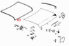 Genuine Mercedes-Benz Trunk Lid Seal New OEM W108 W109