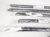 Genuine Mercedes-Benz Center Chrome Moulding Complete 8-Piece Trim Set w/ Clips New OEM W116 SWB