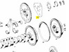 Genuine Mercedes-Benz Flexplate Flywheel Follower for Automatic Transmission New OEM M108 M114 M129 M130 Gas