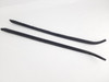 Genuine Mercedes-Benz A Pillar Rain Gutter Rubber Trim Pair 83-85 W123 Sedan Wagon