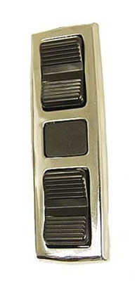 MTC Window Switch Front Right New w/ Chrome Bezel C107 W109 W114 W115 W116 W123 65-81