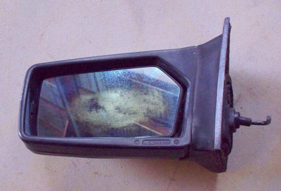 Genuine Mercedes-Benz Side View Mirror Manual Left W126 Gen1 81-85 Sedan