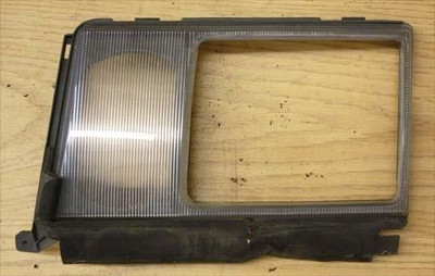 Genuine Mercedes-Benz Headlight Bezel Door w/ Fog Light Lens, Left W124 84-93 US