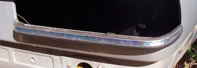 Genuine Mercedes-Benz Center Moulding, Under Tail Light Trim Right W123 Coupe Sedan