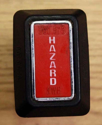 Genuine Mercedes-Benz Hazard Switch R107 W116 W123