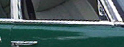 Genuine Mercedes-Benz Upper Chrome Belt Moulding Front Right Door Trim New OE W114 W115 Sedan