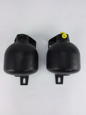Corteco SLS Accumulators for Hydraulic Suspension, Pair New W123 Wagon W116 W126 Gen 1 Sedan