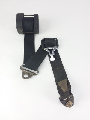Genuine Mercedes-Benz Rear Seat Shoulder Belt w/ Hollow Notched Buckle W123 Coupe Sedan 77-79 US