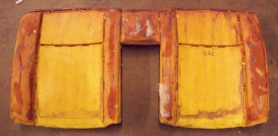 Genuine Mercedes-Benz Rear Seat Back Cushion Foam W123 Coupe Genuine Mercedes-Benz Rear Seat Back Cushion Foam W123 Coupe