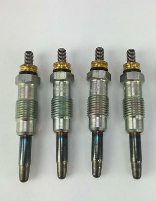 Bosch Diesel Glow Plugs New Late-Style OM616 W123, Set of 4