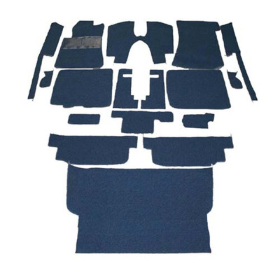 European Upholstery Complete Carpet Kit, Velour New C107 R107 W109 W116 W123 W124 W126