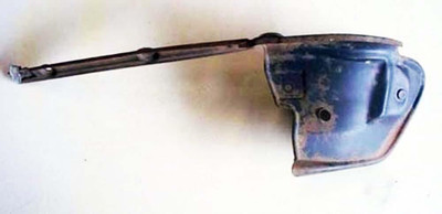 Genuine Mercedes-Benz Mounting Bracket for Front Left Bumper Trim W123