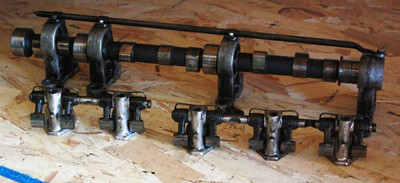 Genuine Mercedes-Benz Camshaft, Tower and Rocker Arms Set 5-Cylinder OM617 Diesel W115 W116 W123 W126