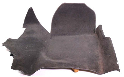 Genuine Mercedes-Benz Carpet Front Left Black Velour W124 Sedan