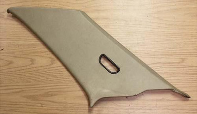 Genuine Mercedes-Benz C Pillar Interior Trim Right Parchment W123 Sedan 80-85 Genuine Mercedes-Benz C Pillar Interior Trim Right Parchment W123 Sedan 80-85