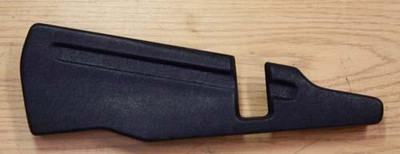 Genuine Mercedes-Benz Front Seat Trim Plastic, Passengers Outside Lower, W116 W123 W126 Sedan 80-91