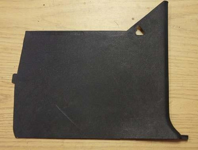 Genuine Mercedes-Benz Kick Panel Trim Passengers Right Side Blue W123 80-84