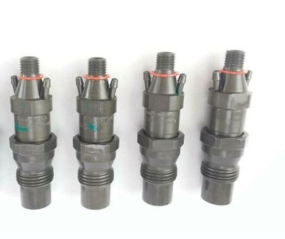 Bosch Fuel Injectors, Set of 4, Bosch REMANUFACTURED OM616 OM601 NA Diesel