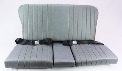 European Upholstery Complete Rear Jump Seat Assembly, Stationary NEW MBTex Vinyl R107 SL