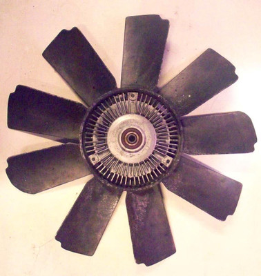 Genuine Mercedes-Benz Engine Cooling Fan w/ Clutch OM602 OM603 Turbo Diesel W124 W126 W140 W201
