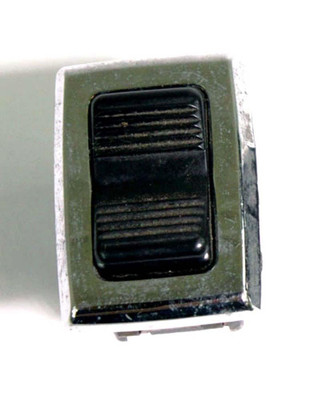Genuine Mercedes-Benz Window Switch w/ Chrome Bezel Rear 5 Pins W109 W114 W115 W116 W123, Front R107 65-81