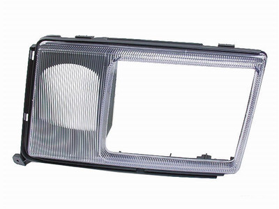 Genuine Mercedes-Benz Headlight Bezel Door w/ Fog Light Lens, Left New OEM W124 84-93 US