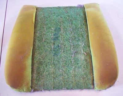 Genuine Mercedes-Benz Front Seat Bottom Cushion Horsehair W123 W126 Sedan Wagon