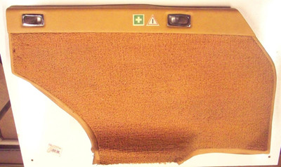 Genuine Mercedes-Benz First Aid Kit Box Cover Panel Palomino W123 Wagon 77-79 Genuine Mercedes-Benz First Aid Kit Box Cover Panel Palomino W123 Wagon 77-79