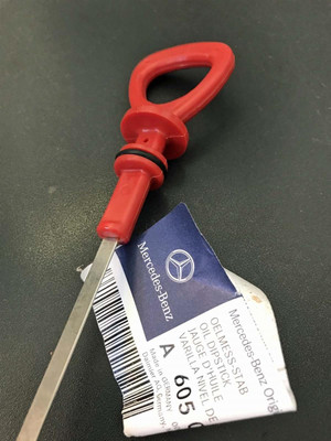 Genuine Mercedes-Benz Oil Dipstick and Guide Tube New OEM OM602.982 and OM605 Diesel W202 W210 W461