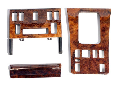 Rebuilt Mercedes-Benz Complete Wood Trim Set Restoration Service R107 C107