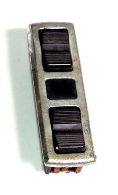 Genuine Mercedes-Benz Window Switch Front Right w/ Chrome Bezel C107 W109 W114 W115 W116 W123 65-81
