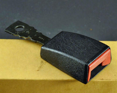 Genuine Mercedes-Benz Front Seat Belt Receiver for Hole Buckle, Right W123 W126 Sedan 83-87 US